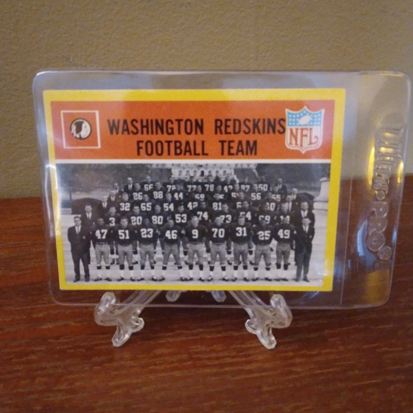 1967 Philadelphia C.G.C. Washington Redskins Team Card #181