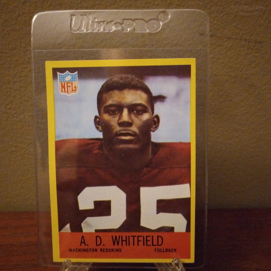 1967 Philadelphia A.D. Whitfield #191