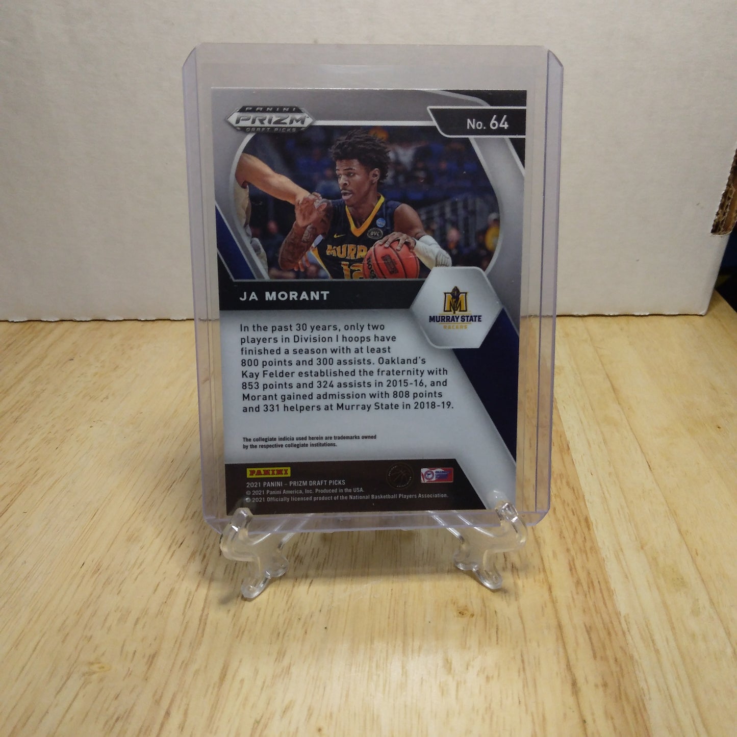 2021 Prizm Draft Picks Ja Morant #64