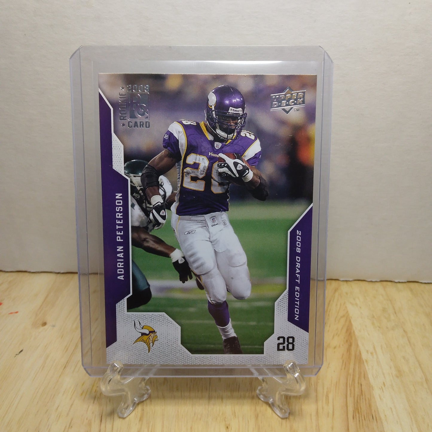 2008 Upper Deck Draft Edition Adrian Peterson #158