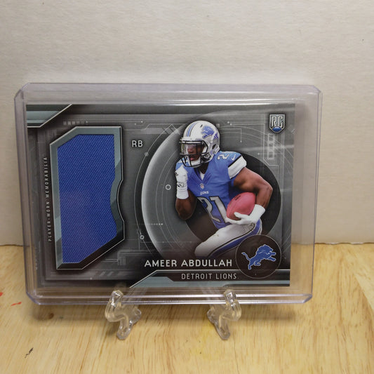 2015 Topps Rookie Jumbo Relic Ameer Abdullah #RJRAA