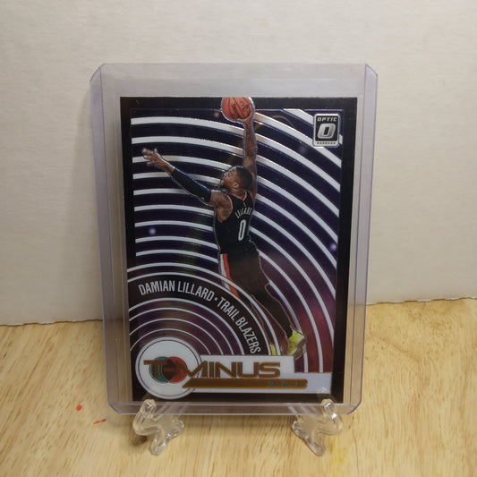 2020-21 Donruss Optic T-Minus 3, 2, 1... Damian Lillard #14