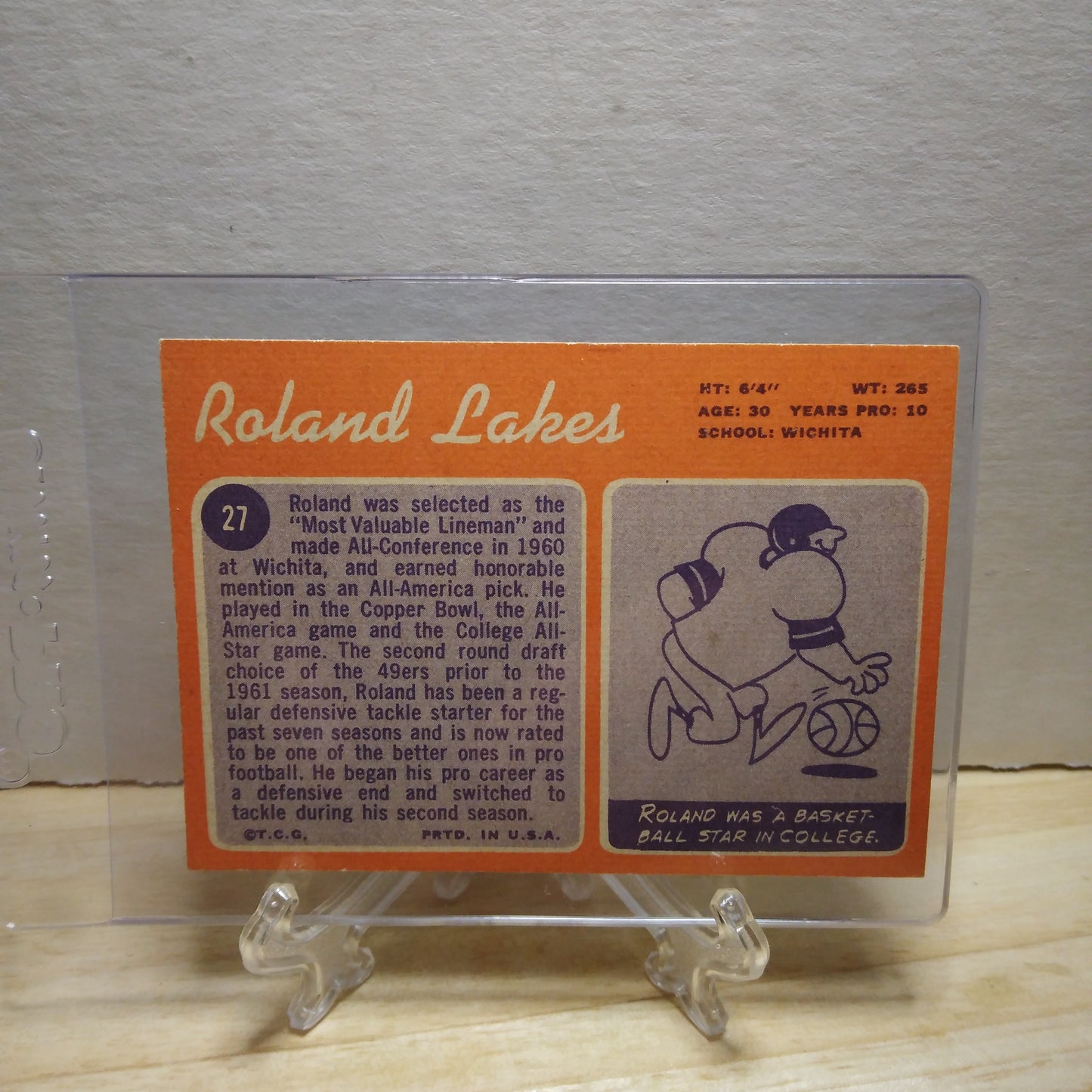 1970 Topps Roland Lakes #27