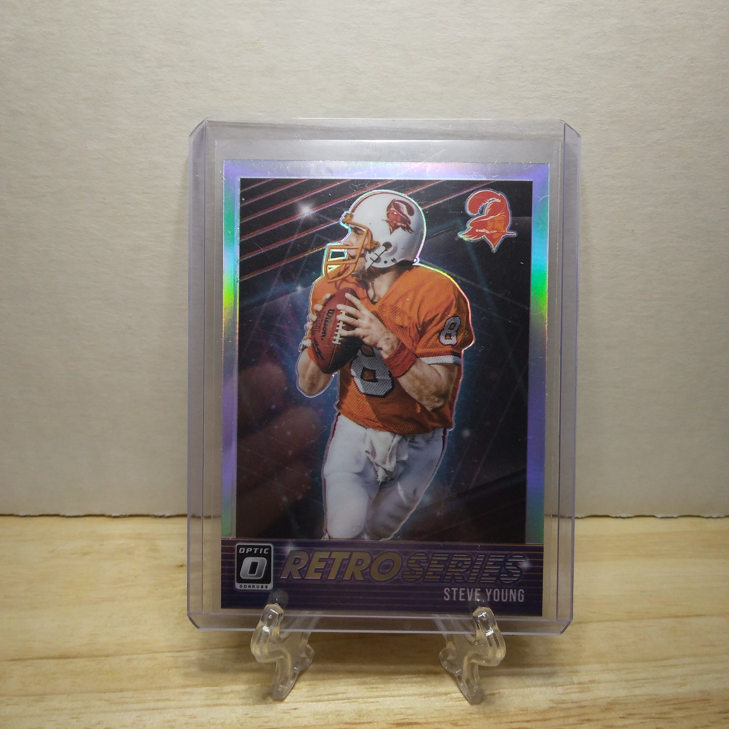 2021 Donruss Optics Retro Series Holo Prizm Steve Young #RS-SY