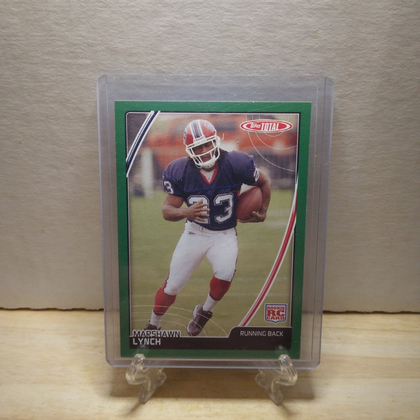 2007 Topps Total Marshawn Lynch Rookie Card #457