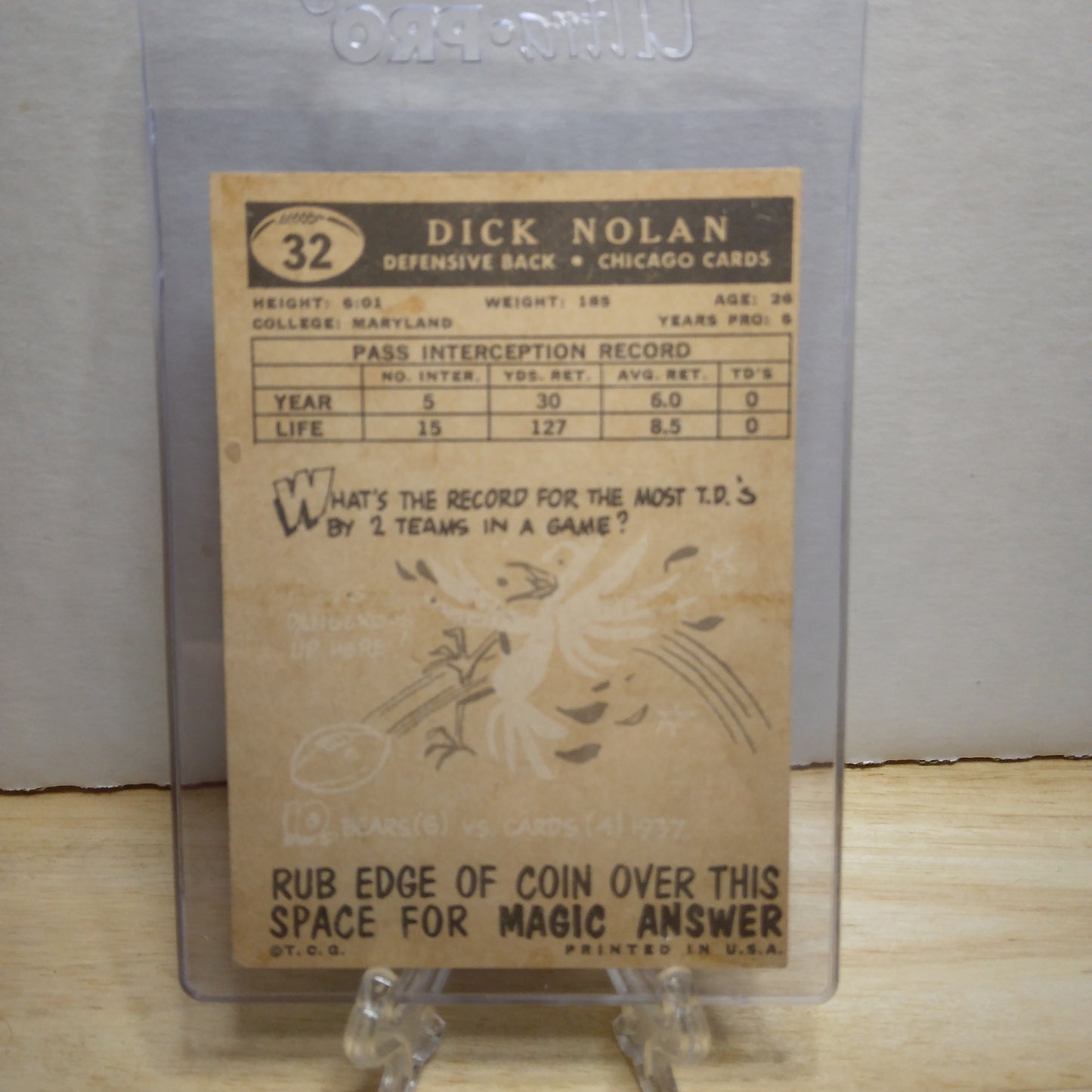 1959 Topps Dick Nolan #32