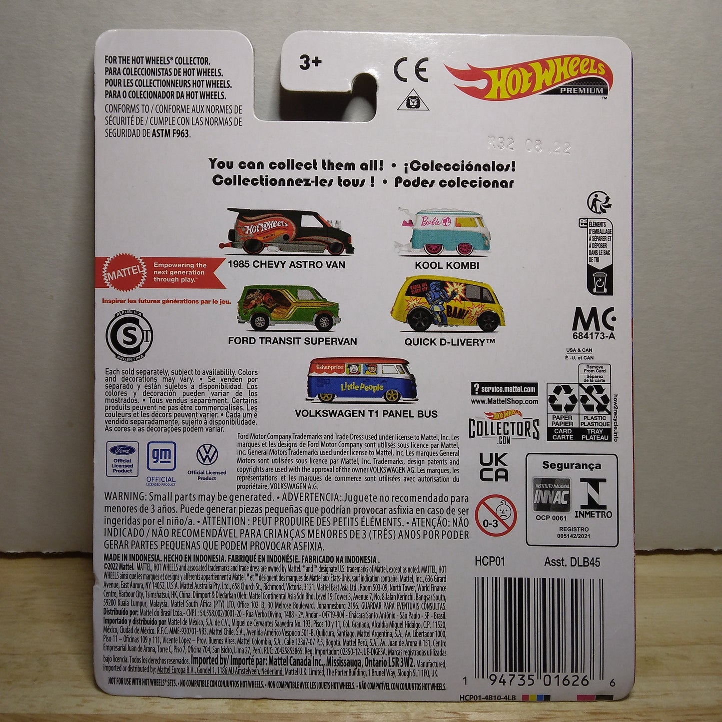 2022 Hot Wheels Premium MOTU Ford Transit Supervan