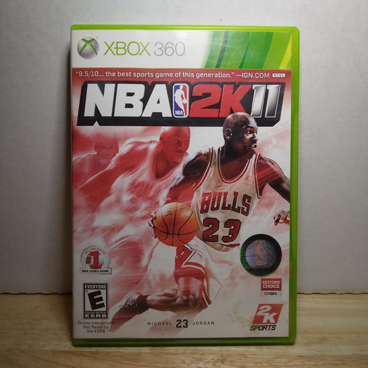 NBA2K11 Xbox 360 Game Michael Jordan