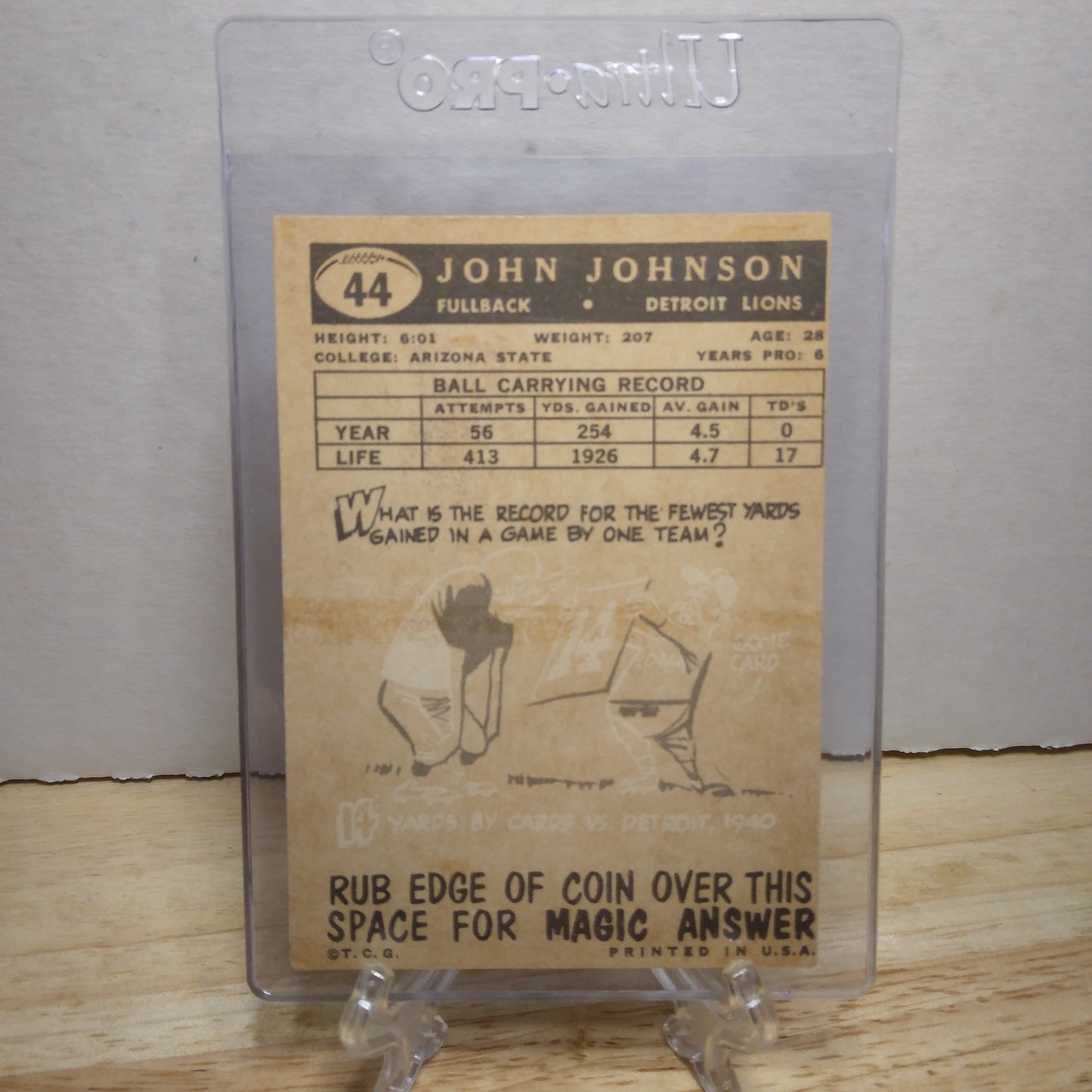 1959 Topps John Johnson #44