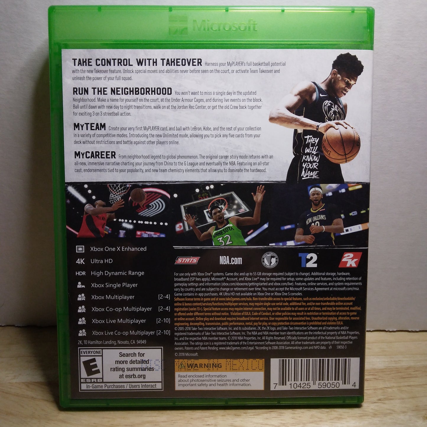 Xbox One NBA2K19 Game