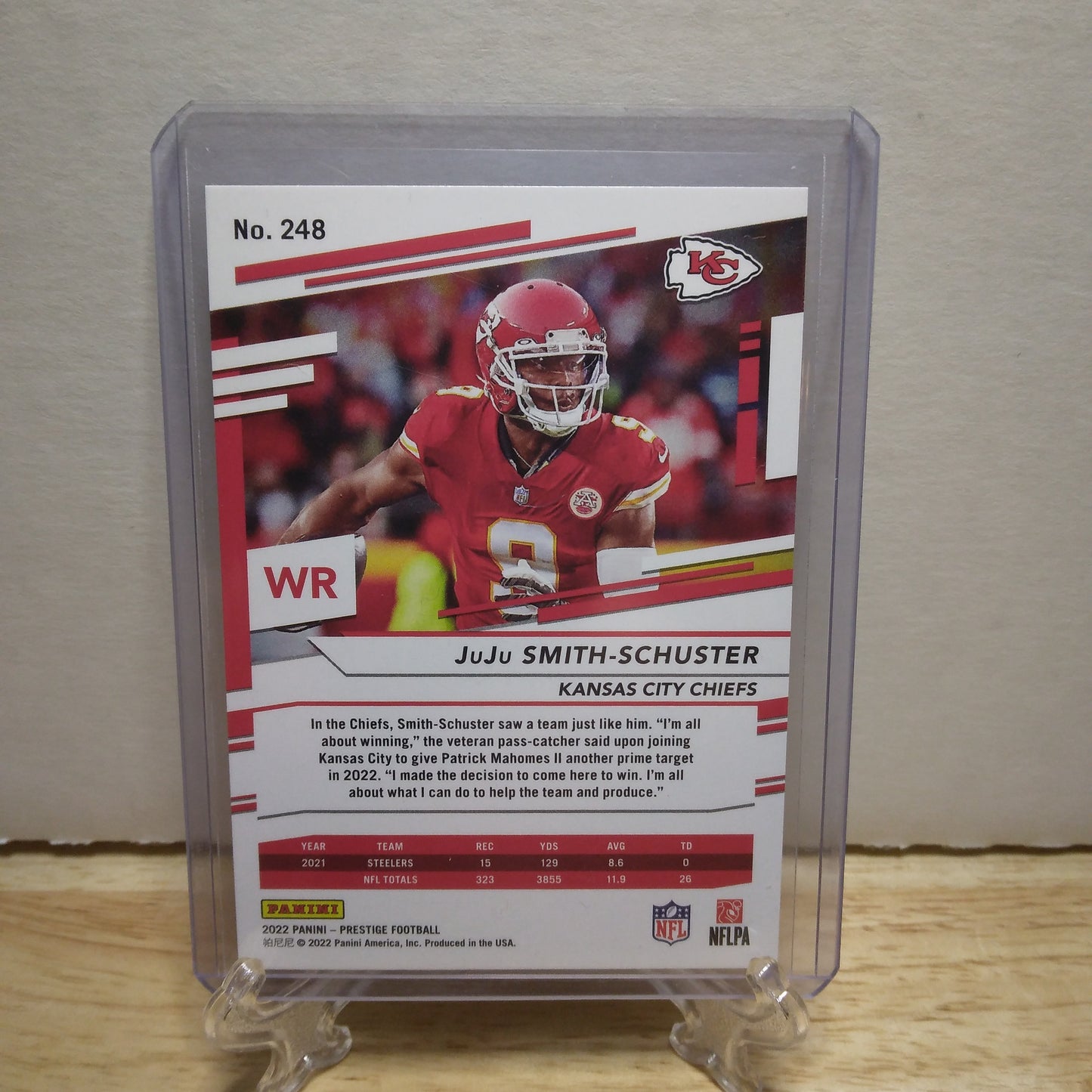 2022 Prestige Xtra Points Diamond Juju Smith-Schuster #248