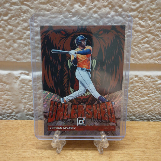 2022 Donruss Unleashed Yordan Alvarez Rapture Parallel #UL-10