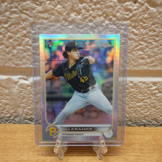 2022 Topps Chrome Refractor Max Kranick #144