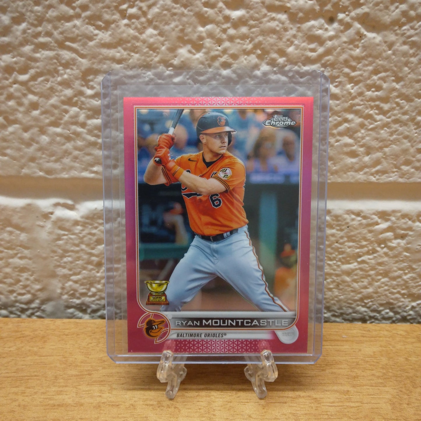 2022 Topps Chrome Pink Refractor Ryan Mountcastle All Star Rookie #109