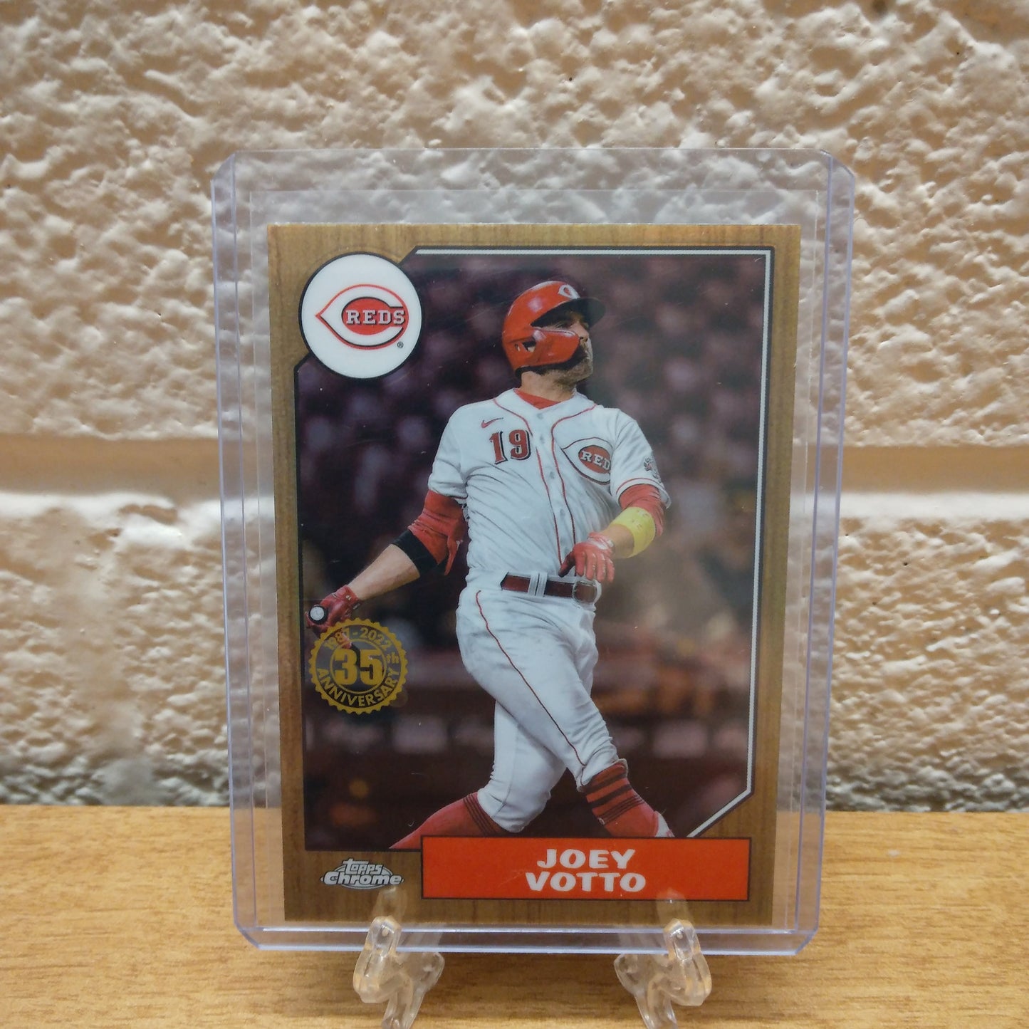 2022 Topps Chrome 35th Anniversary 87' Retro Joey Votto #87BC-4