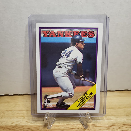 1988 Topps Rickey Henderson #60