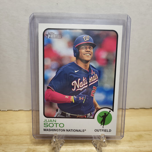 2022 Topps Heritage Juan Soto #154