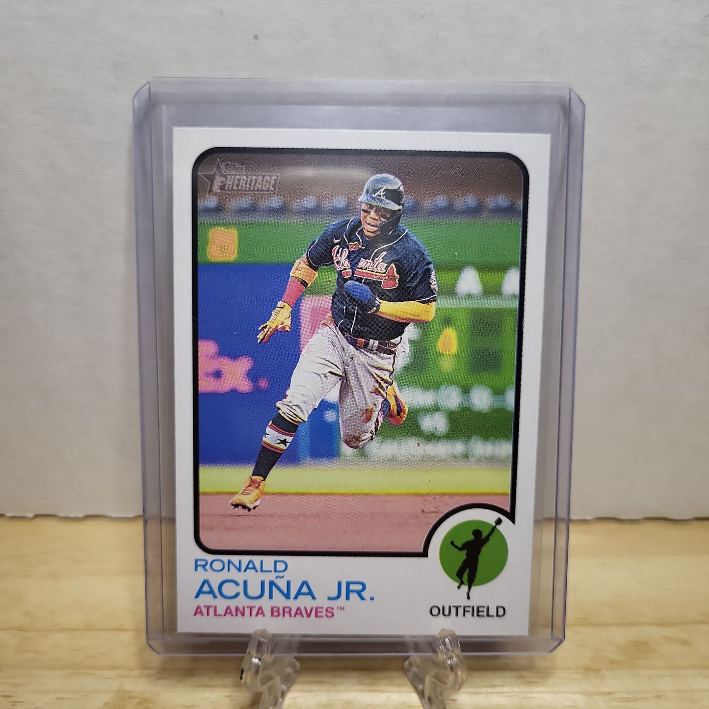 2022 Topps Heritage Ronald Acuna Jr. #223