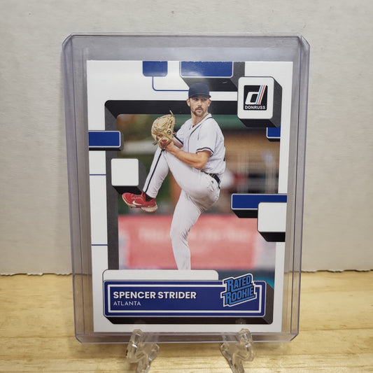 2022 Donruss Spencer Strider Rated Rookie #76