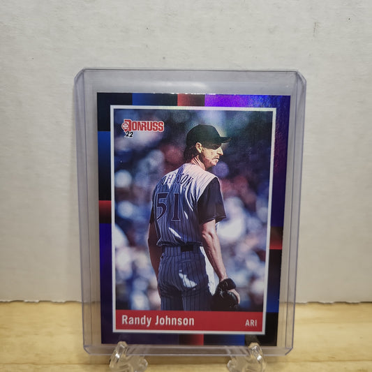 2022 Donruss 88' Retro Randy Johnson Purple Parallel #236