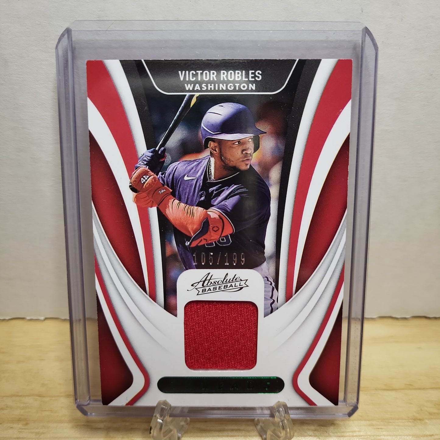 2022 Absolute Threads Victor Robles Green 105/199