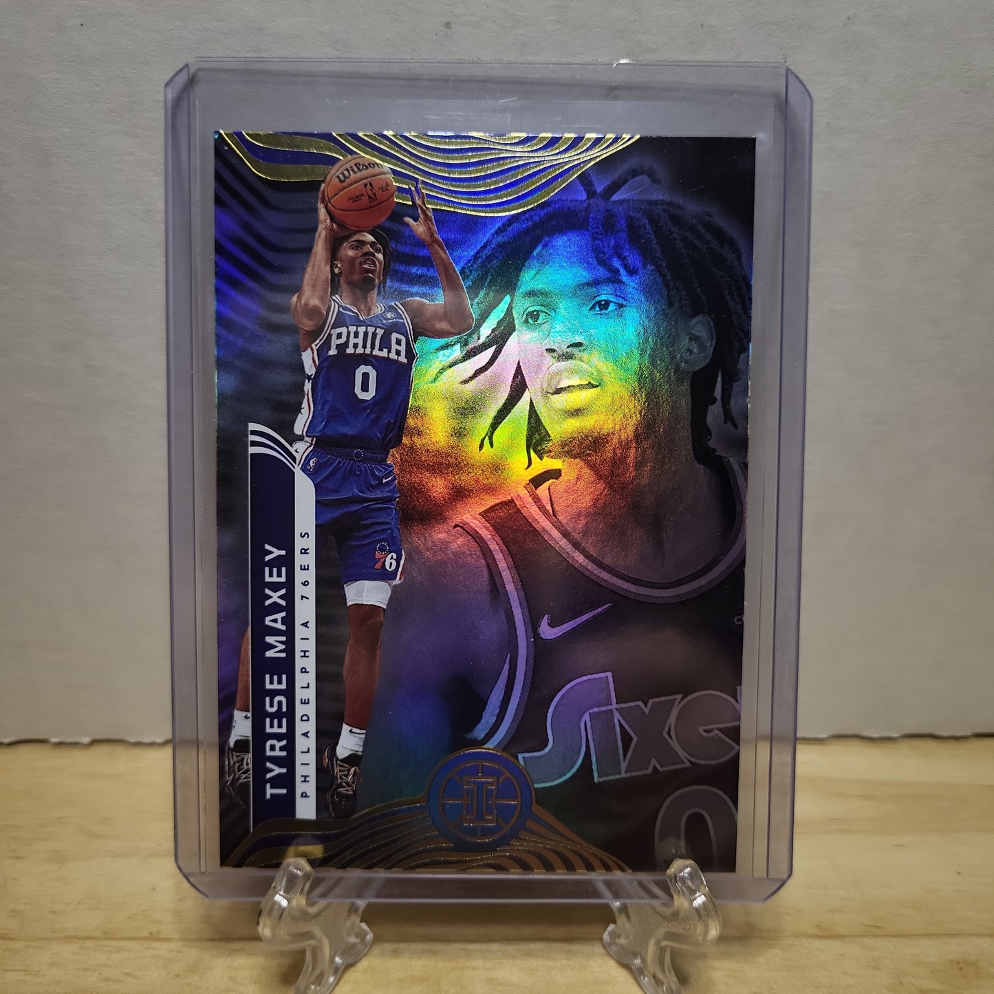 2021-22 Panini Illusions Tyrese Maxey #15