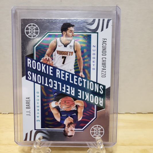 2020-21 Panini Illusions Rookie Reflections Facundo Campazzo/J.J. Barea #8