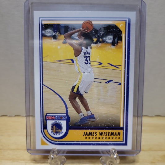 2022-23 NBA Hoops Winter Tribute James Wiseman Purple #228