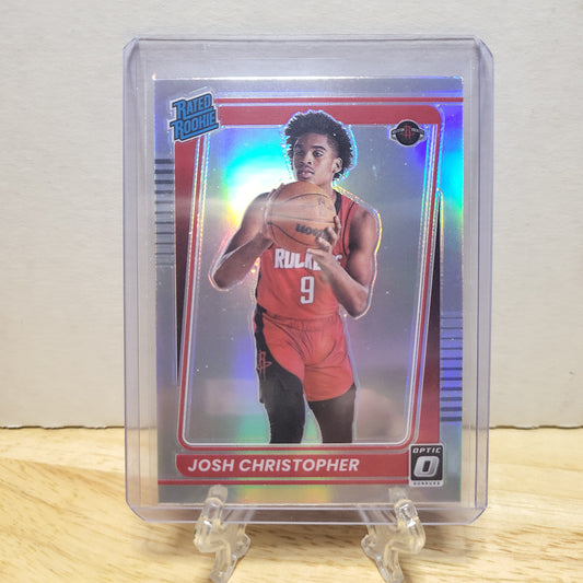 2021-22 Donruss Optic Josh Christopher Rated Rookie Holo Prizm #200