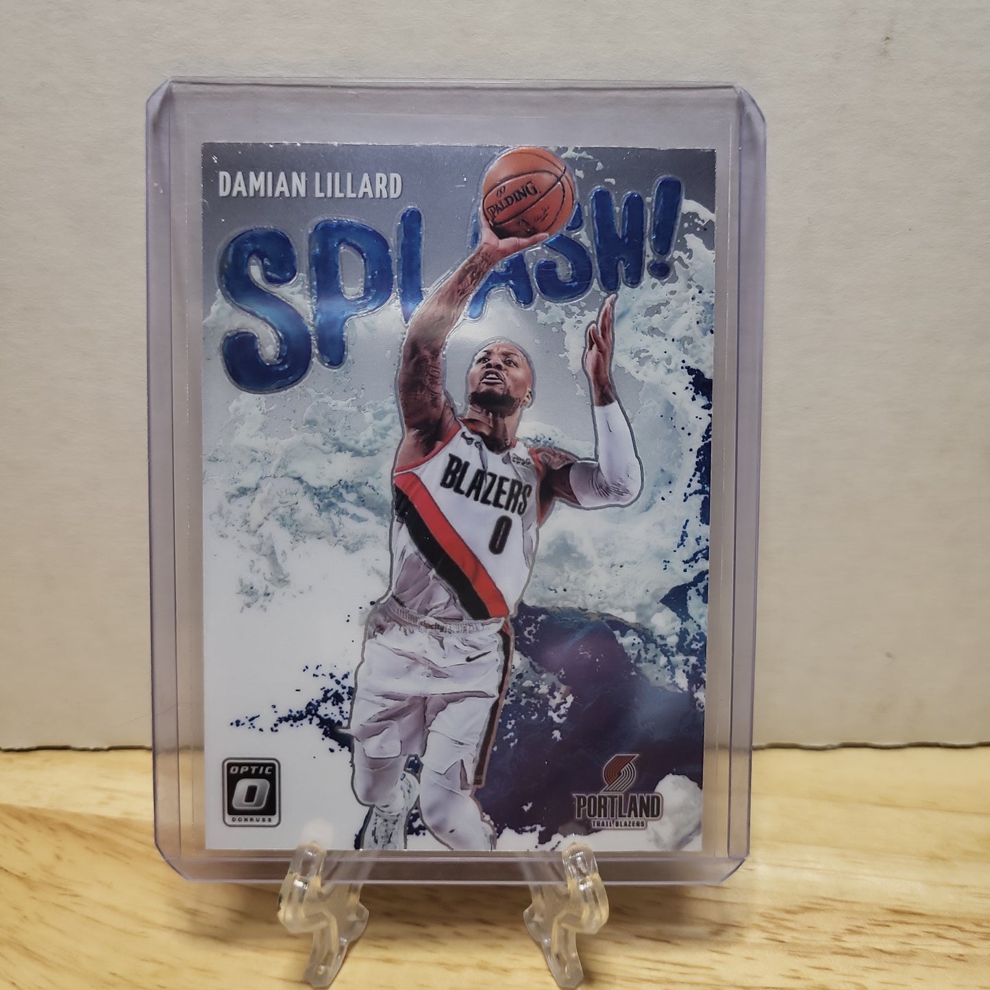 2021-22 Donruss Optic Splash Damian Lillard #6