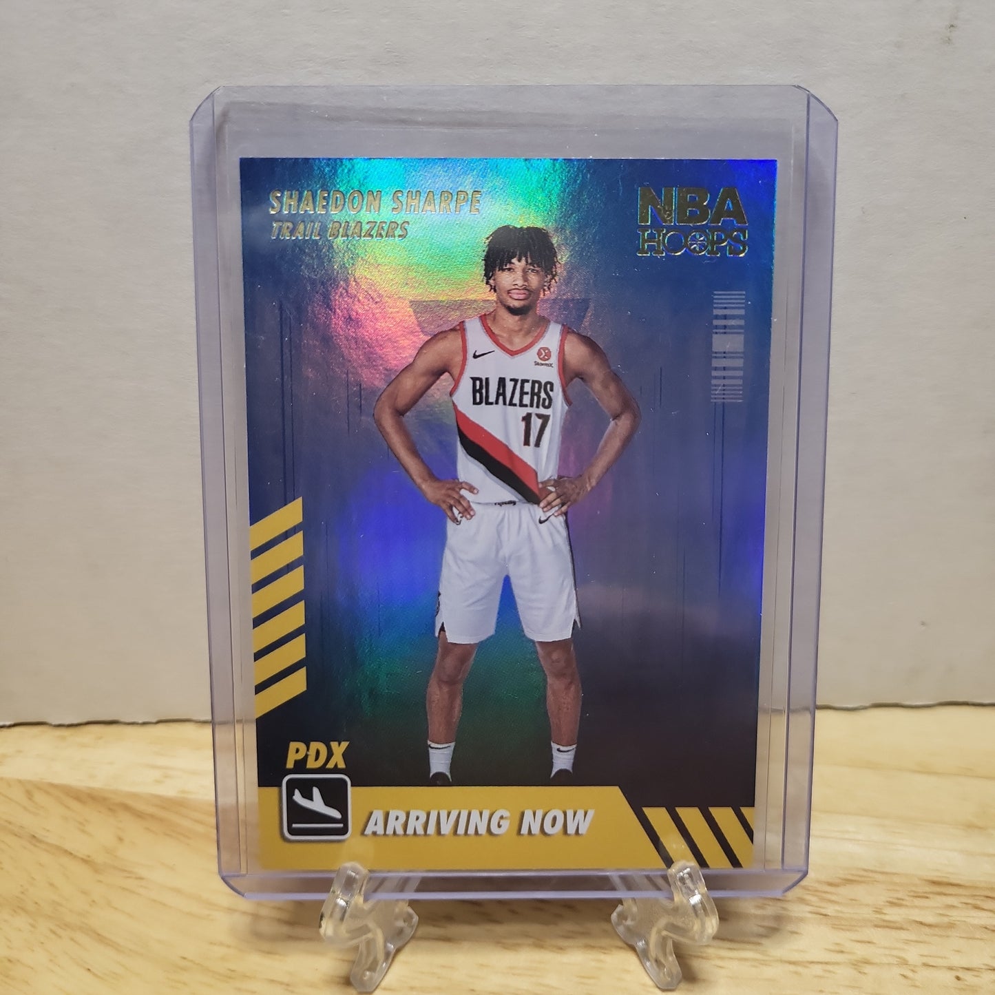 2022-23 NBA Hoops PDX Arriving Now Shaedon Sharpe Holo Foil #7