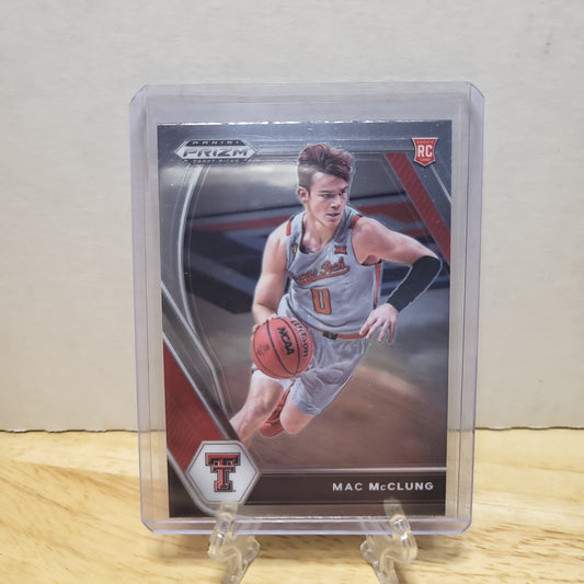 2021 Panini Prizm Draft Picks Mac McClung RC #39