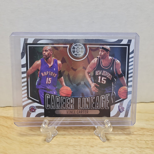 2020-21 Panini Illusions Career Lineage Vince Carter #9