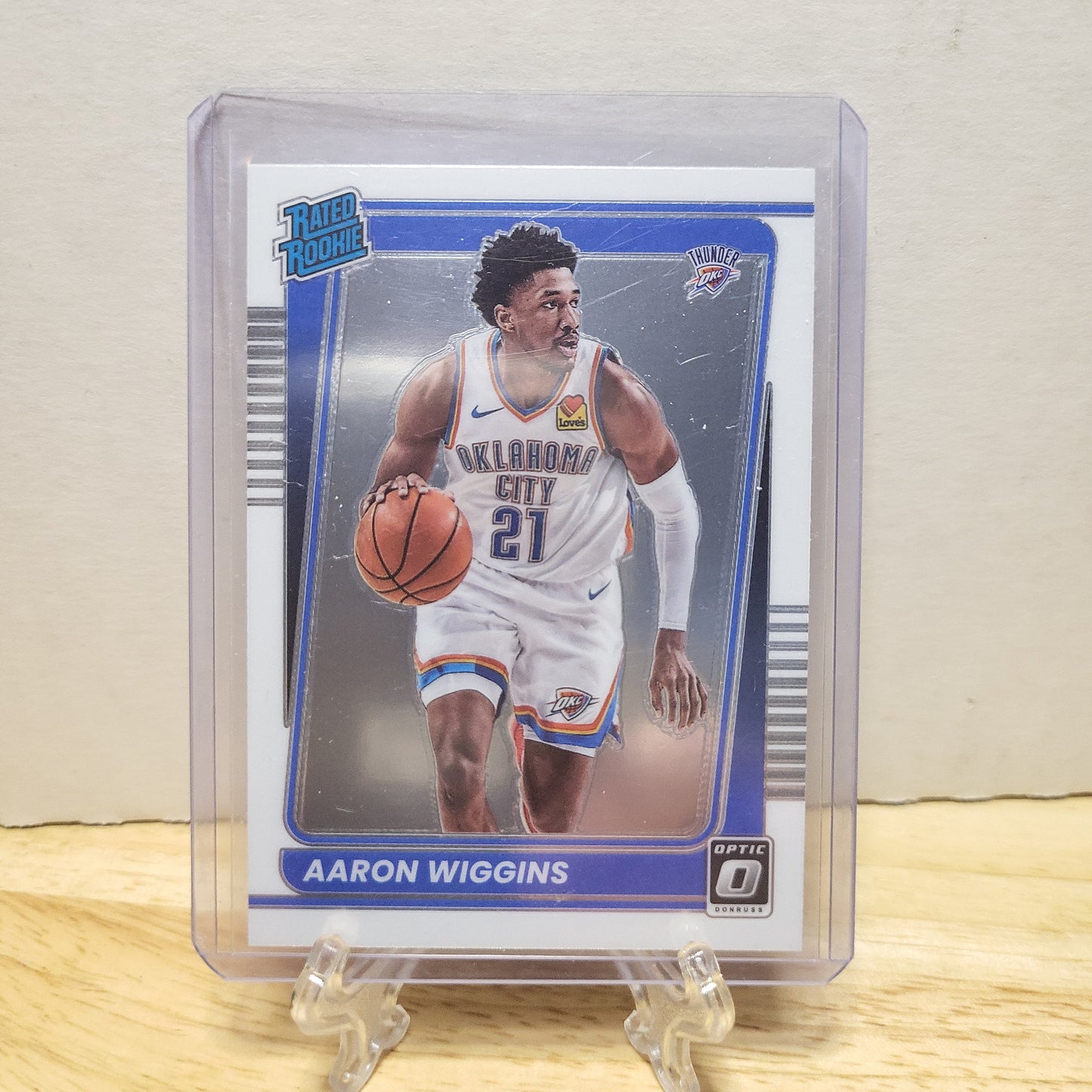 2021-22 Donruss Optic Aaron Wiggins Rated Rookie #191