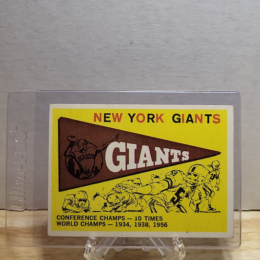 1959 Topps New York Giants Team Pennant #53