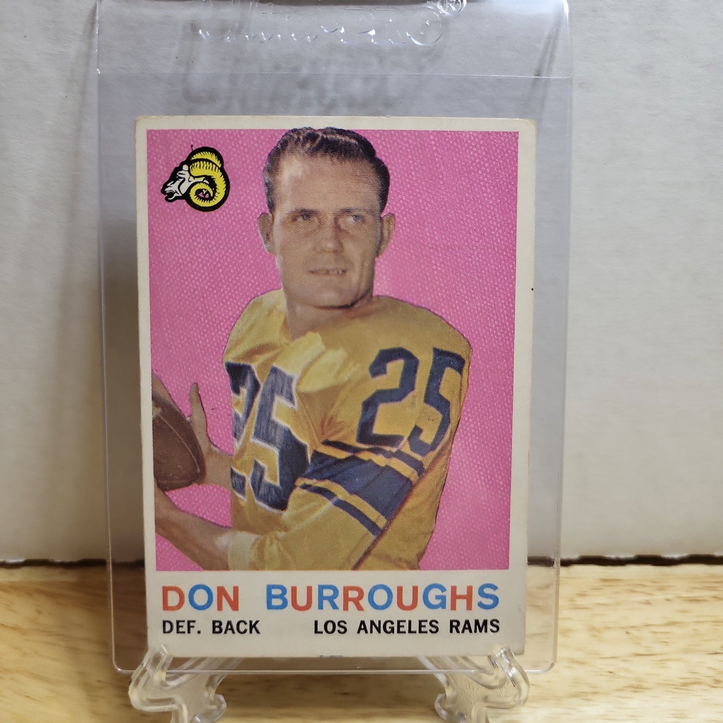 1959 Topps Don Burroughs RC #59