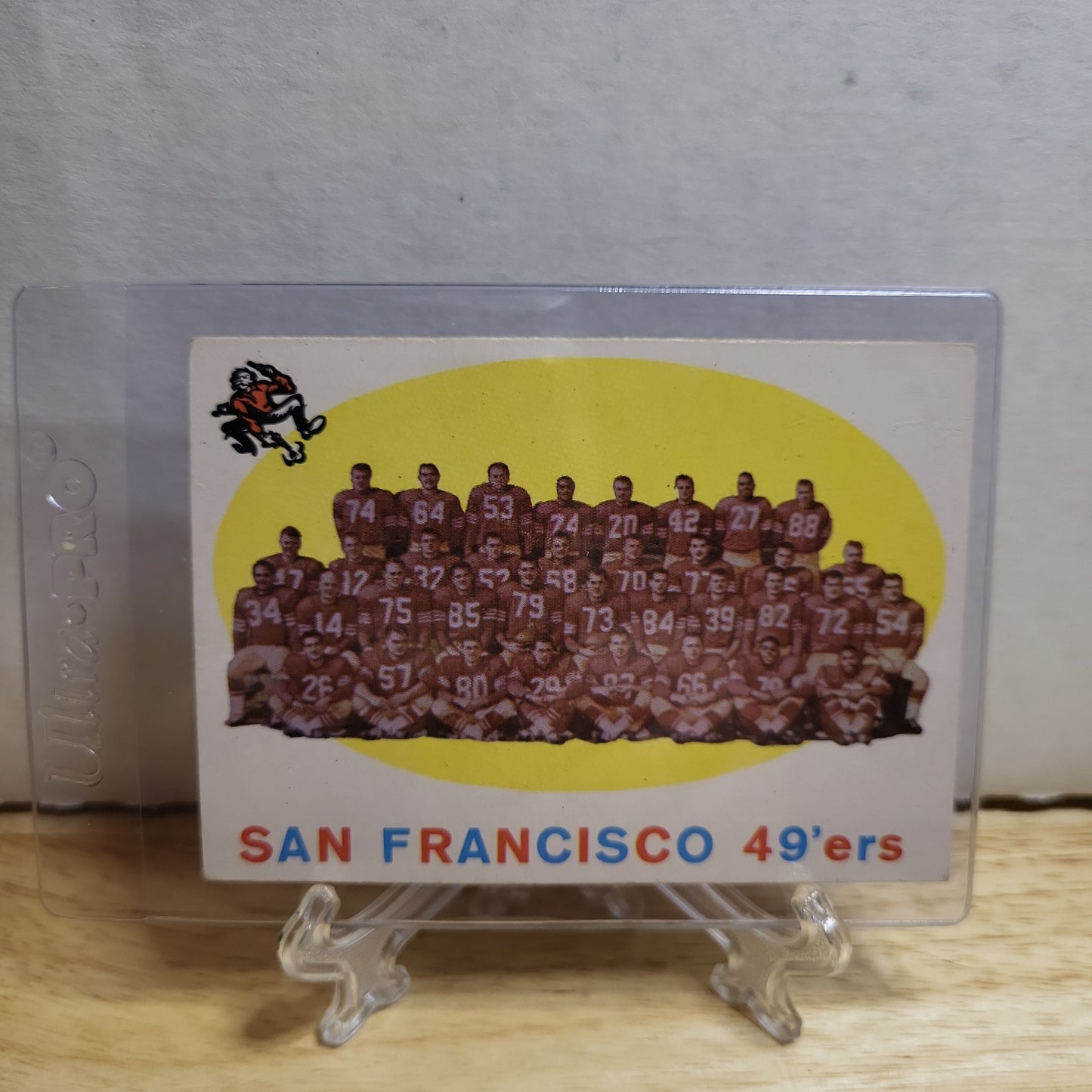 1959 Topps San Fransisco Team Card #61