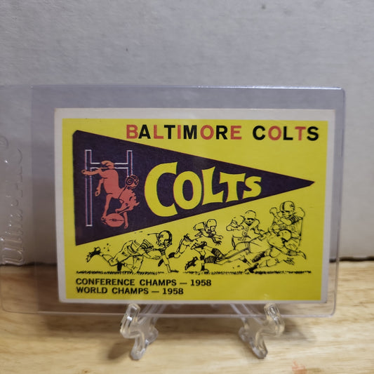 1959 Topps Baltimore Colts Team Pennant #68