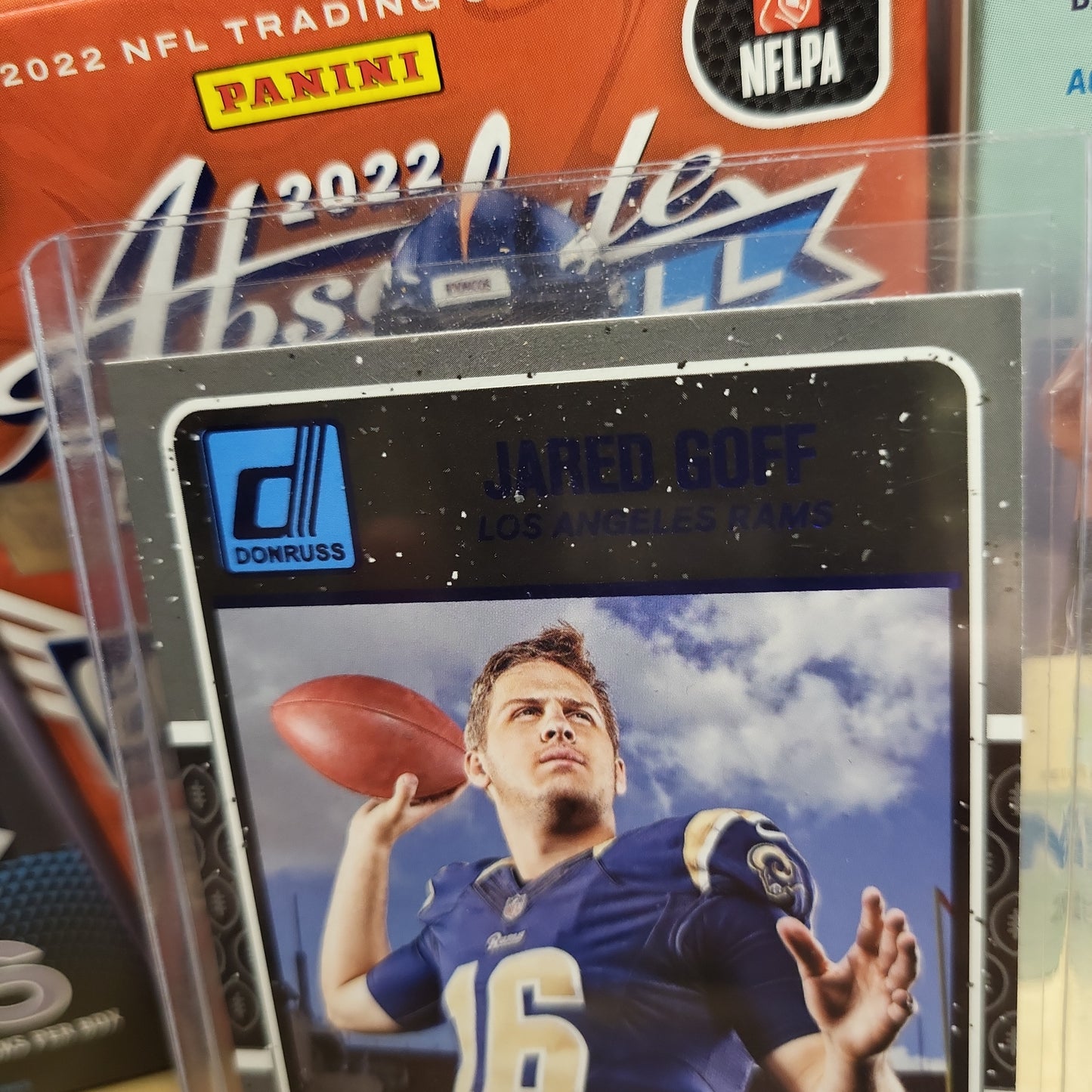 2016 Donruss Jared Goff Rated Rookie Press Proof #372