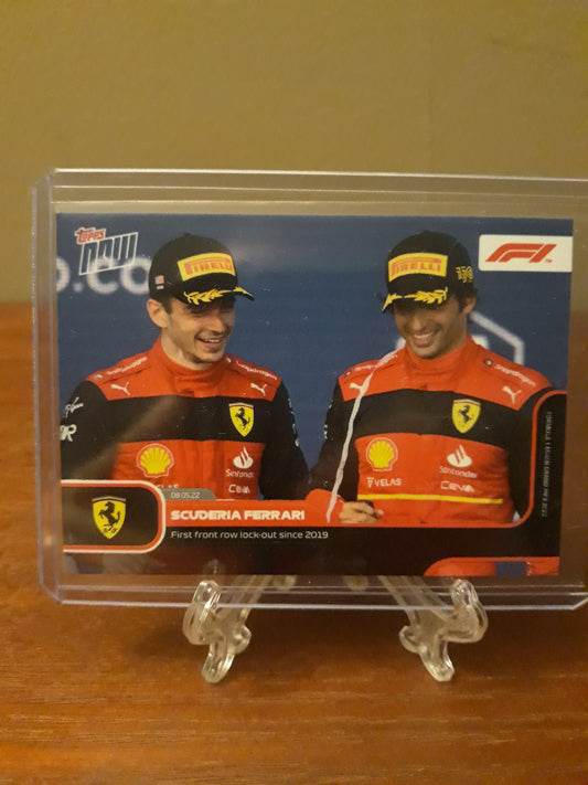 2022 Topps Now Formula 1 Card #18