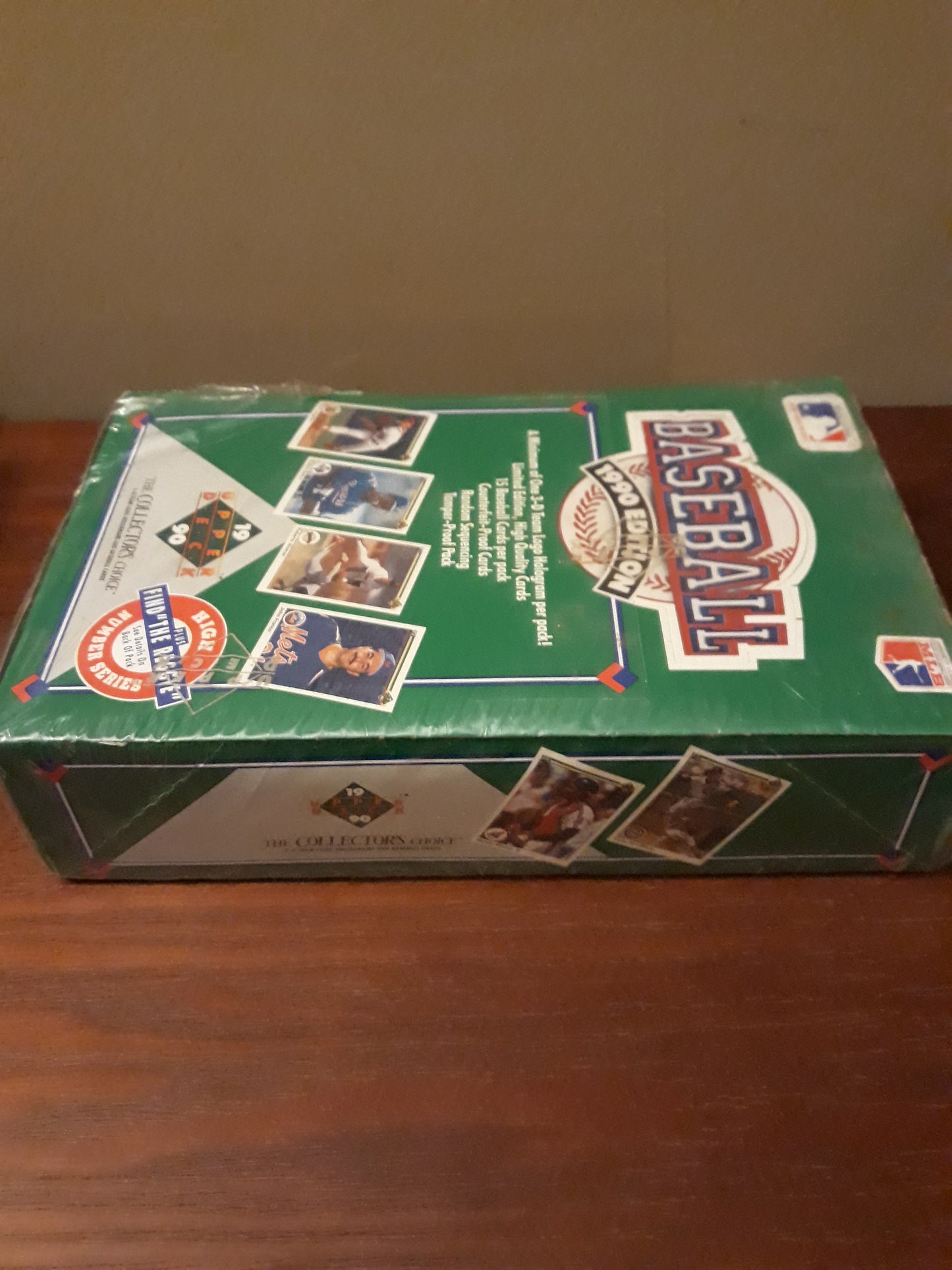 1990 Upper Deck Baseball Wax Box (includes high series)