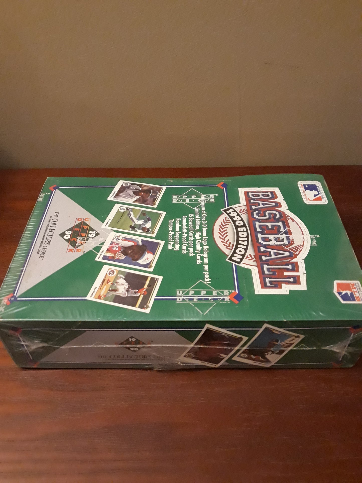 1990 Upper Deck Baseball Low Series #s Wax Box