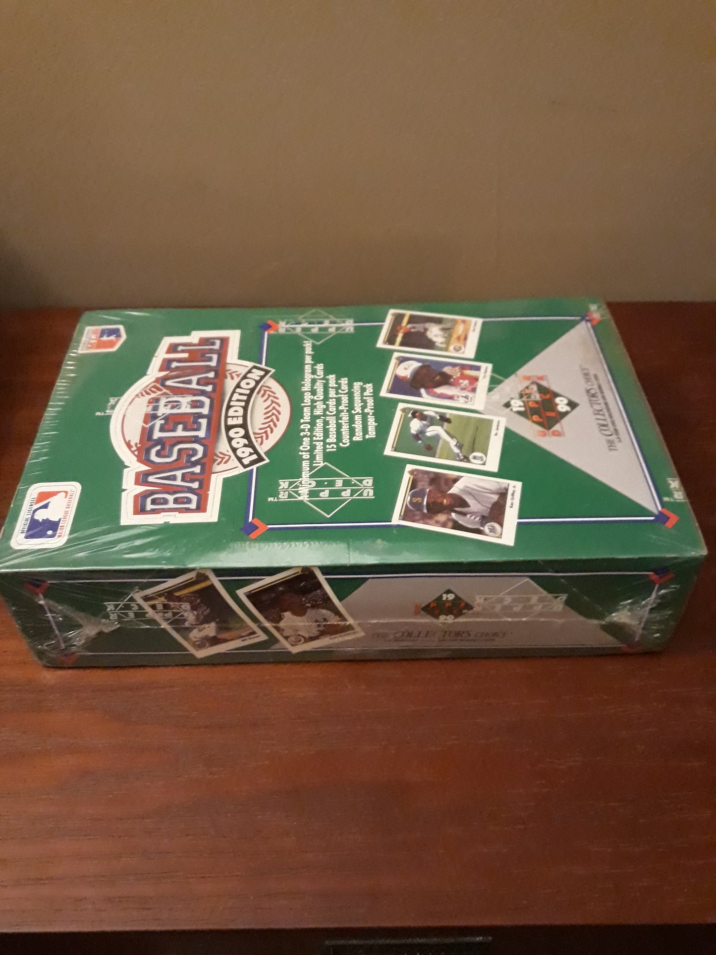 1990 Upper Deck Baseball Low Series #s Wax Box