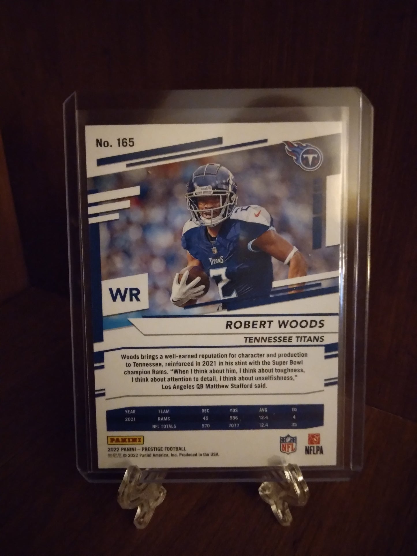 2022 Prestige Green Xtra Points Robert Woods  148/249