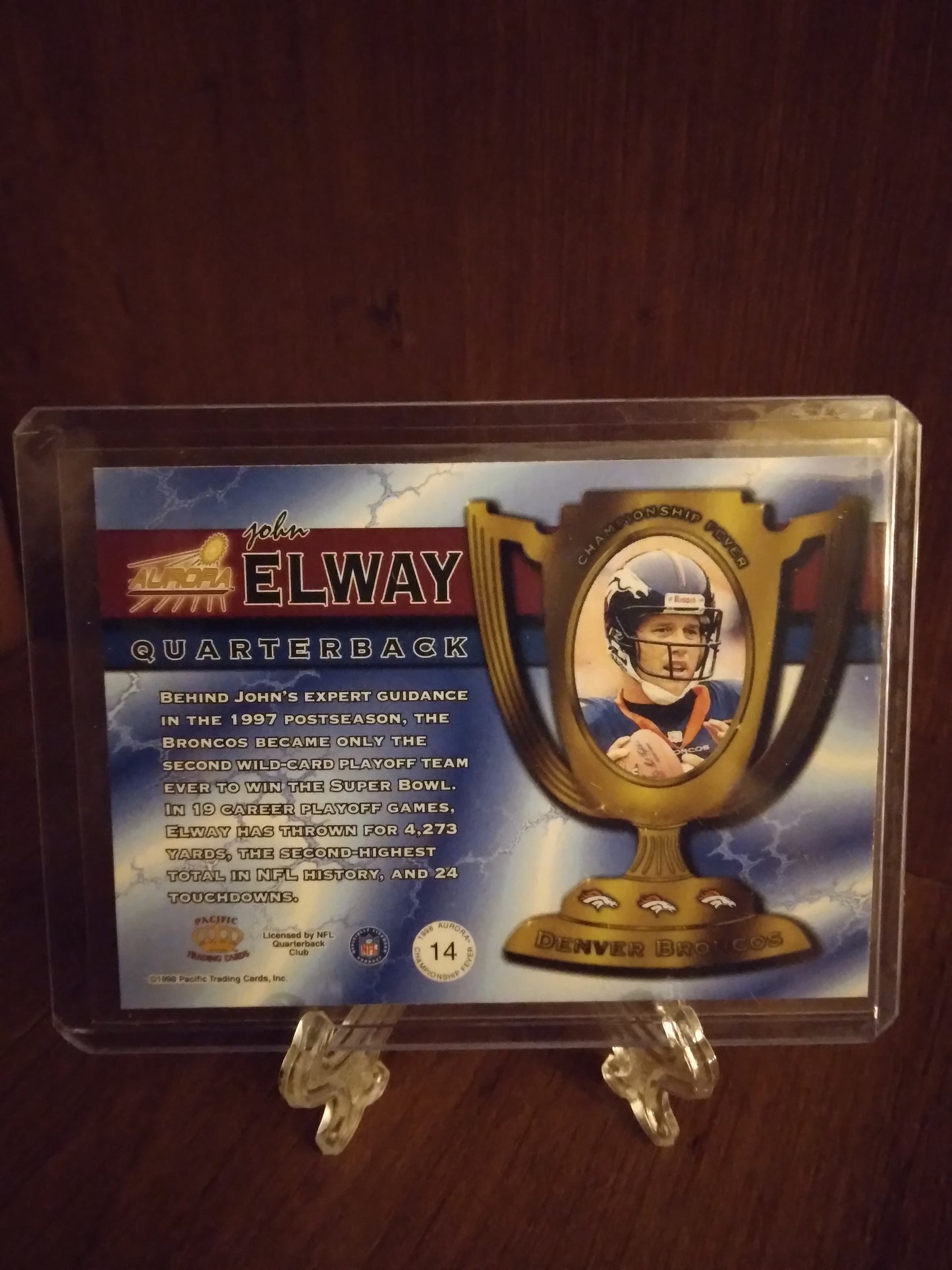 1998 Aurora Championship Fever John Elway #14