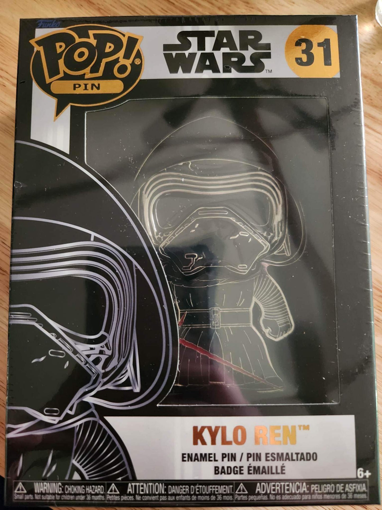 Funko Pop! Star Wars Kylo Ren Pin